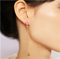 Einzelner Ohrring Rosso Prezioso Dame River in Silber 23829RI-RA - 23829RI-RA